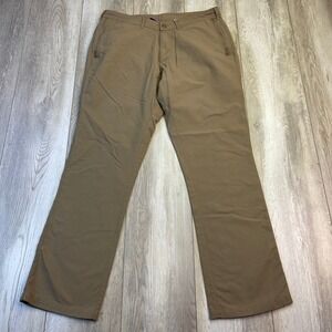 Clothing Arts Pants Mens 34x32 Brown P-Cubed Pick-Pocket Proof Travel Business